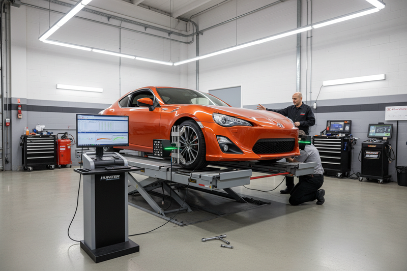Wheel Alignment on a gt86